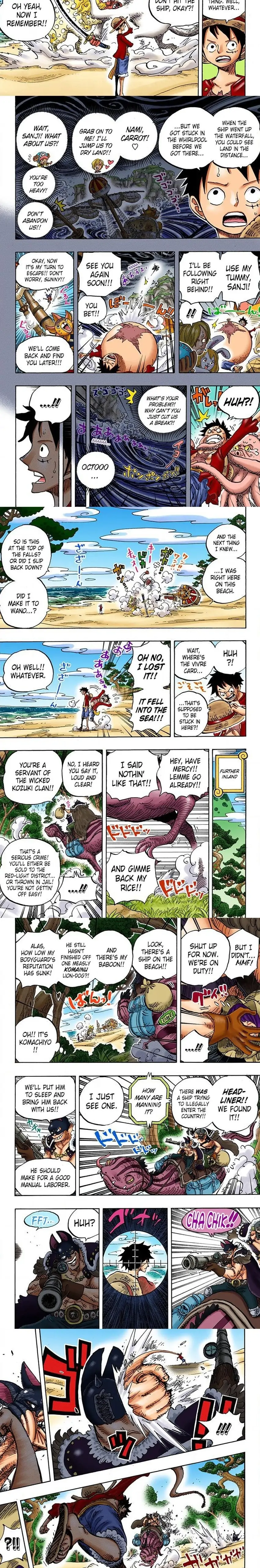 One Piece Digital Colored Chapter 911 image 3